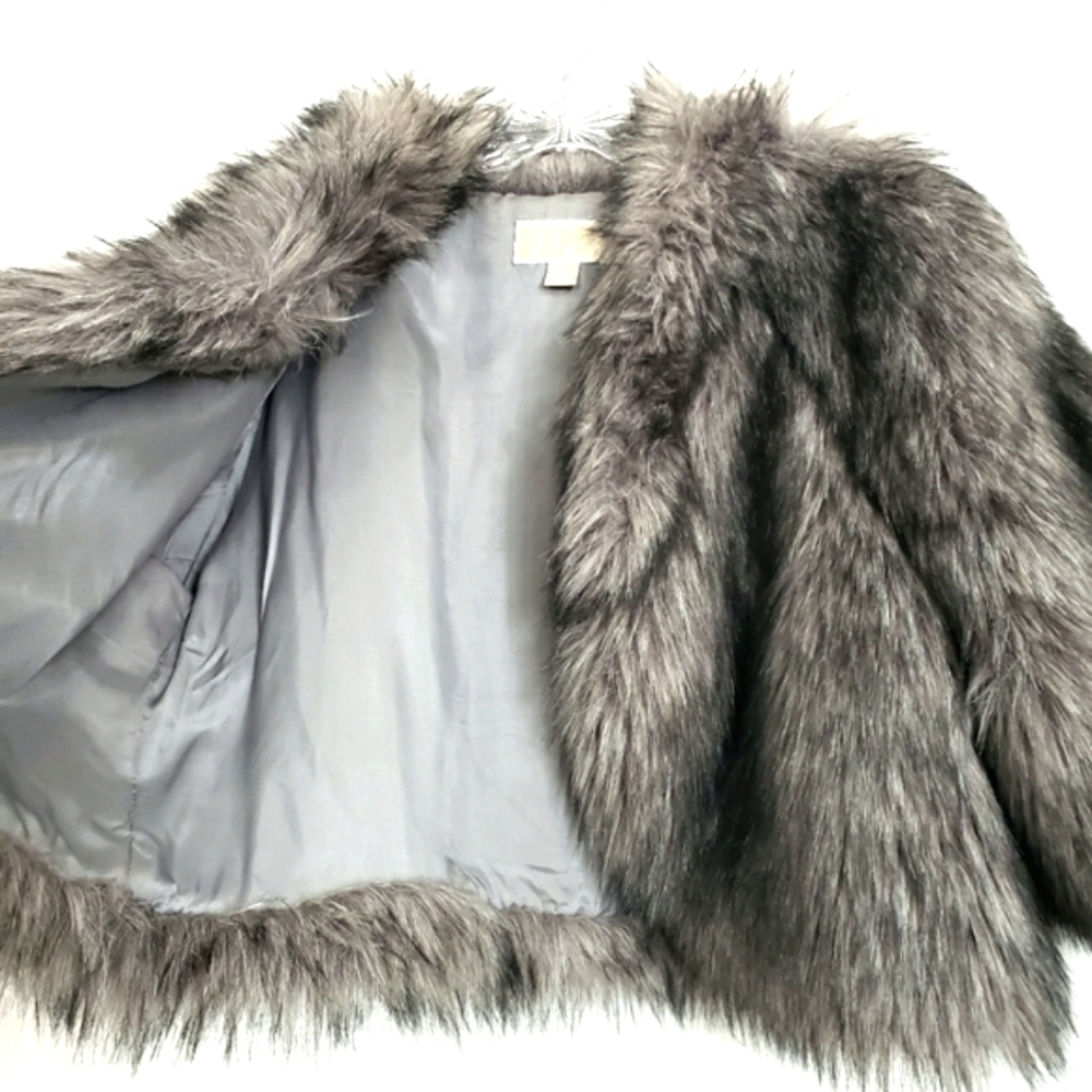 MICHAEL Michael Kors Charcoal Teddy Jacket - Picture 8 of 15